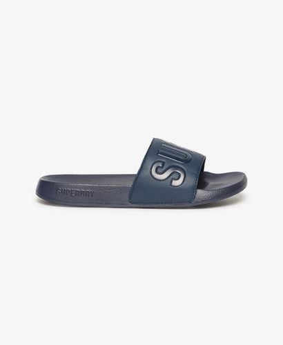 Men's Core Pool Sliders Navy / Deep Navy - Size: S - Superdry - Modalova