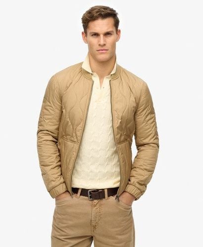 Men's Surplus Quilted Liner Jacket Brown / Classic Tan Brown - Size: M - Superdry - Modalova