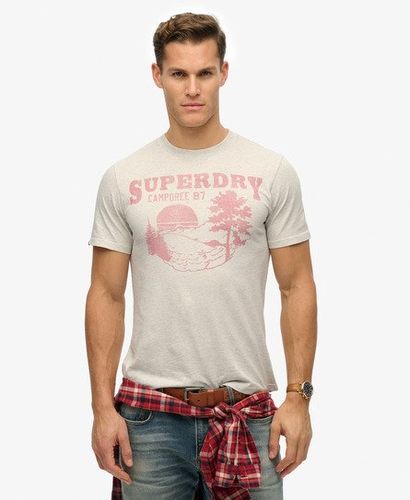 Herren Locker Geschnittenes Einfarbiges Lo-fi Outdoor T-shirt - Größe: M - Superdry - Modalova