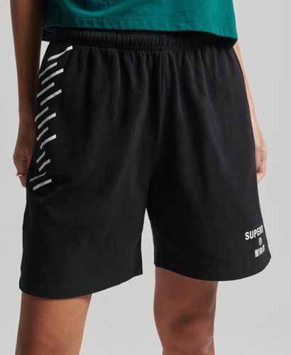 Women's Code Core Sport Boy Shorts - Size: 8 - Superdry - Modalova