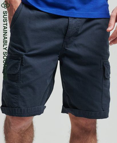 Men's Organic Cotton Vintage Cargo Shorts Navy / Nordic Chrome Navy - Size: 30 - Superdry - Modalova