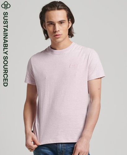 Men's Organic Cotton Essential Logo T-Shirt / Pale Marl - Size: S - Superdry - Modalova