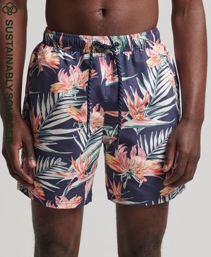 Men's Vintage Hawaiian Recycled Swim Shorts / Paradise - Size: S - Superdry - Modalova