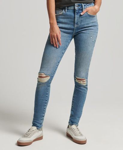 Damen Skinny Jeans mit Hohem Bund - Größe: 26/32 - Superdry - Modalova
