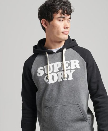 Men's Cooper Class Hoodie Grey / Rich Charcoal Marl - Size: L - Superdry - Modalova