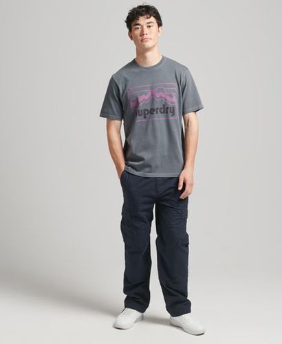 Men's Vintage 90s Terrain T-Shirt - Größe: XS - Superdry - Modalova