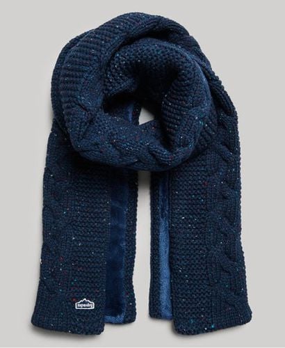 Women's Strickschal mit Zopfmuster - Größe: One Größe - Superdry - Modalova