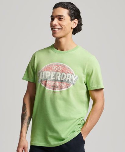 Men's Limited Edition Vintage 07 Rework Classic T-Shirt Green / Soft Green - Size: XL - Superdry - Modalova