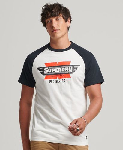 Men's Classic Auto Race Team T-Shirt, Navy Blue, Size: S - Superdry - Modalova