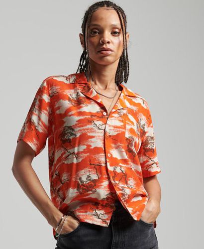 Women's Vintage Hemd mit Reverskragen - Größe: 36 - Superdry - Modalova