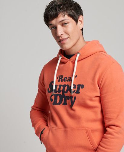 Men's Vintage Cooper Classic Hoodie / Spiced Coral - Size: M - Superdry - Modalova