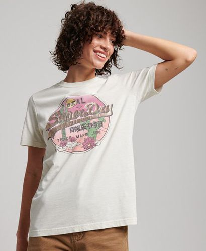 Women's Vintage Logo Narrative T-Shirt - Größe: 36 - Superdry - Modalova