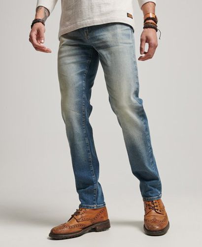 Men's The Merchant Store - Organic Slim Jeans Light Blue / Light Blue Selvedge - Size: 36/34 - Superdry - Modalova