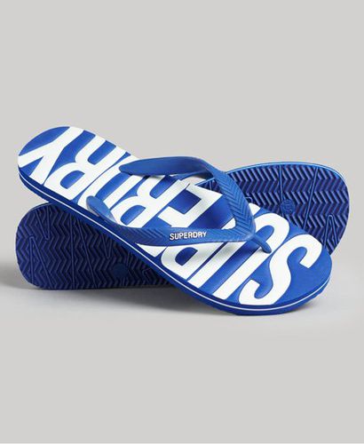 Men's Vintage Flip Flops Blue / Regal Blue - Size: L - Superdry - Modalova