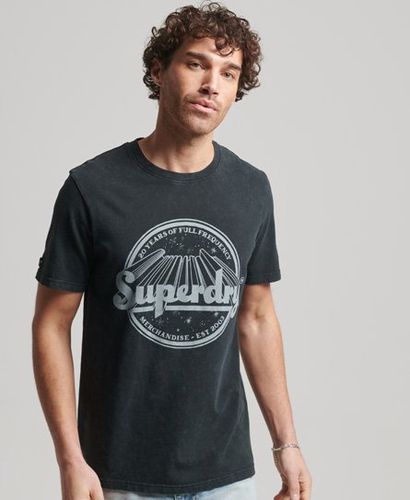 Men's Vintage Merch Store T-Shirt / Mid Back In - Size: S - Superdry - Modalova
