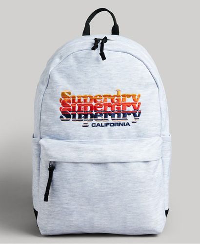 Women's Graphic Montana Backpack Light Grey / Light Grey Marl - Size: One Size - Superdry - Modalova
