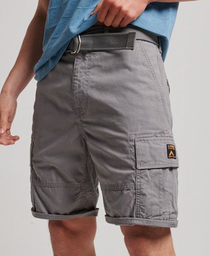 Men's Organic Cotton Heavy Cargo Shorts / Naval - Size: 28 - Superdry - Modalova