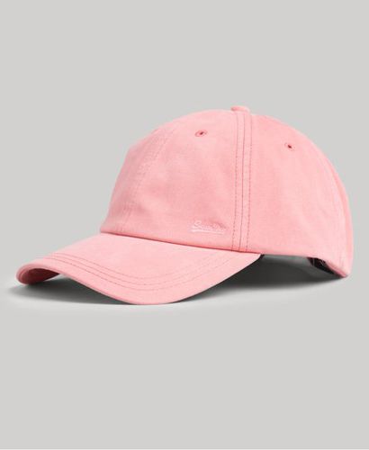 Women's Vintage Embroidered Cap / Coral Peach - Size: 1SIZE - Superdry - Modalova