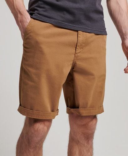 Men's Vintage International Shorts Brown / Sandstone - Size: 30 - Superdry - Modalova