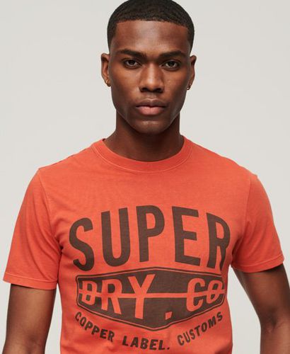 Men's Men's Classic Cotton Vintage Copper Label T-Shirt, Organic, Size: XL - Superdry - Modalova