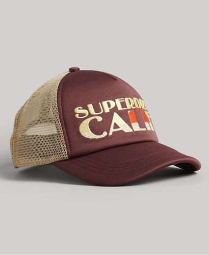 Women's Classic Vintage Trucker Cap, Brown - Size: One Size - Superdry - Modalova