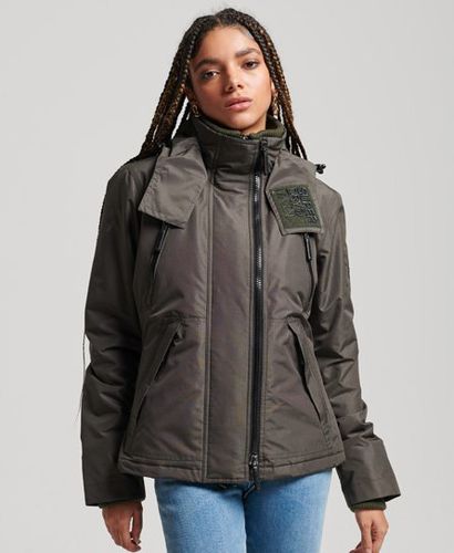 Women's Mountain SD-Windcheater Jacket Green / Surplus Goods Olive - Size: 10 - Superdry - Modalova