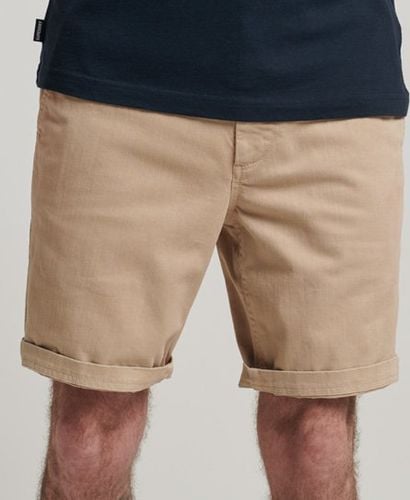 Men's Vintage International Shorts Cream / Stone Wash - Size: 28 - Superdry - Modalova