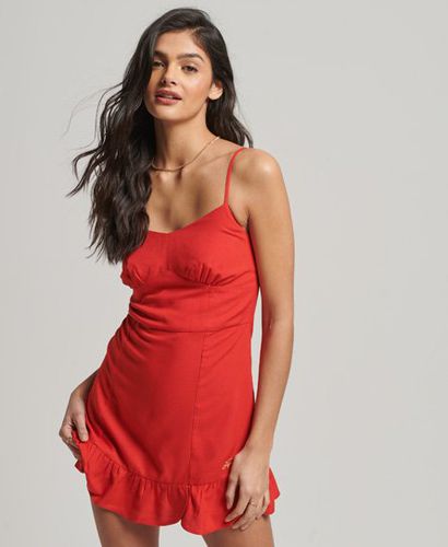 Women's Vintage Cami Mini Dress Red / Drop Kick Red - Size: 10 - Superdry - Modalova