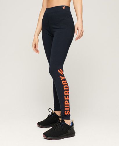 Damen Core Sport Leggings - Größe: 38 - Superdry - Modalova