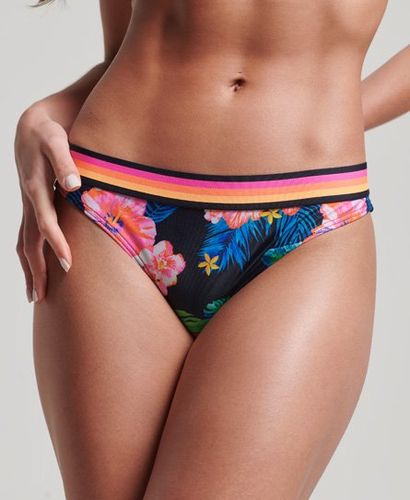 Damen , und Bikinihöschen Blumendruck, Größe: 42 - Größe: 42 - Superdry - Modalova