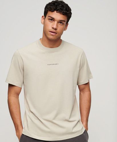 Men's Loose Fit Brand Print Code Surplus Logo T-Shirt, , Size: XXL - Superdry - Modalova