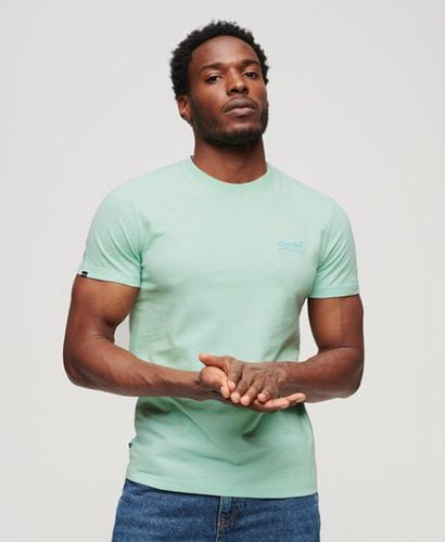Men's Essential T-Shirt aus Bio-Baumwolle mit Logo - Größe: Xxl - Superdry - Modalova