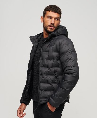 Men's Classic Quilted Short Puffer Jacket, Black, Size: XL - Superdry - Modalova