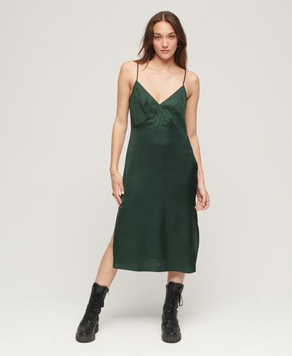 Women's Midi-Trägerkleid aus Satin - Größe: 38 - Superdry - Modalova