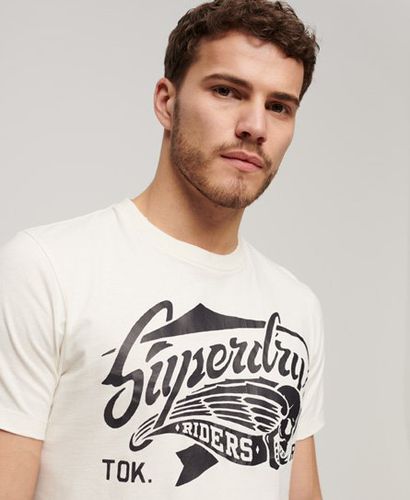 Men's Blackout Rock Graphic T-Shirt - Size: Xxl - Superdry - Modalova
