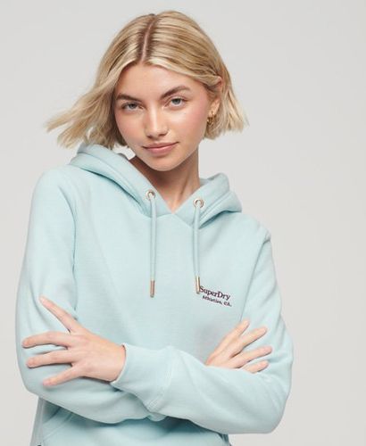 Women's Essential Hoodie mit Logo - Größe: 38 - Superdry - Modalova