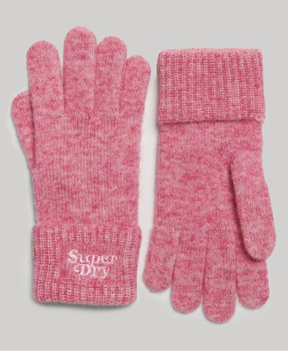 Women's Gerippte Strickhandschuhe - Größe: 1Größe - Superdry - Modalova