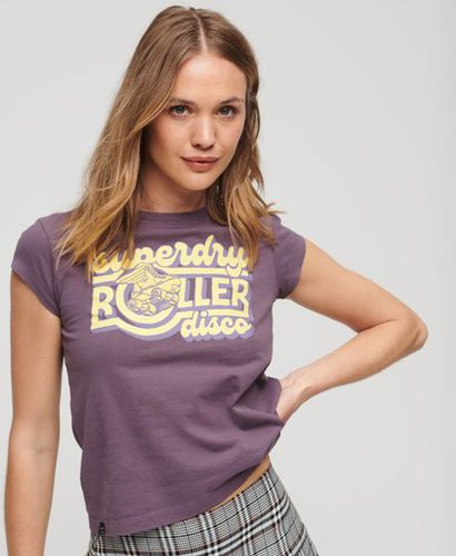 Women's Roller Disco T-Shirt - Größe: 36 - Superdry - Modalova
