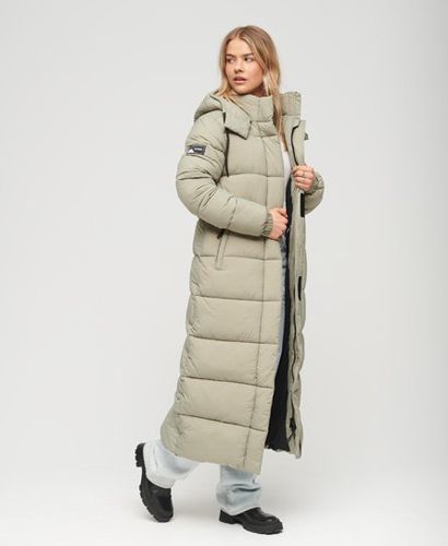 Women's Women's Classic Quilted Ripstop Longline Puffer Coat, , Size: 14 - Superdry - Modalova