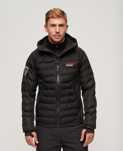Herren Sport Ski Mid-Layer-Jacke aus Softshell mit Logo-Druck, Größe: M - Superdry - Modalova