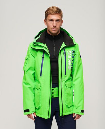 Men's Sport Ski Ultimate Rescue Jacket / Punch - Size: L - Superdry - Modalova