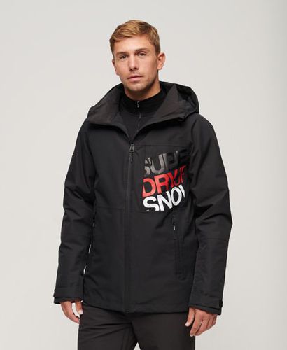 Herren Sport Ski Freestyle Core Jacke mit Logo-Druck, Größe: XXL - Superdry - Modalova