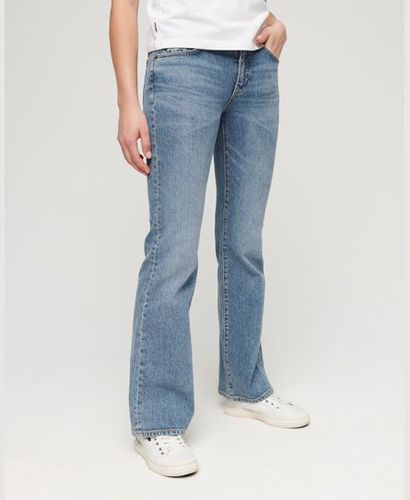 Women's Röhrenjeans aus Bio-Baumwolle mit Mittelhohem Bund - Größe: 30/32 - Superdry - Modalova