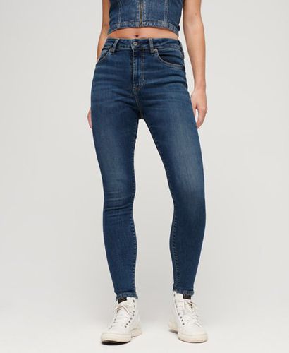 Women's Organic Cotton High Rise Skinny Denim Jeans / Salem Mid - Size: 25/32 - Superdry - Modalova