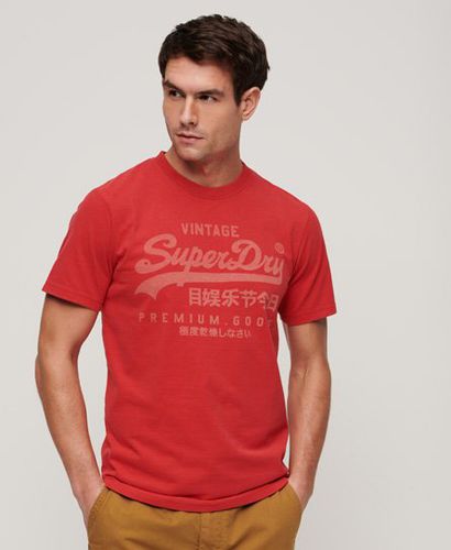 Men's Klassisches Heritage T-Shirt - Größe: M - Superdry - Modalova