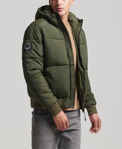 Men's Mountain Recreational Jacket Green / Dark Moss - Size: L - Superdry - Modalova