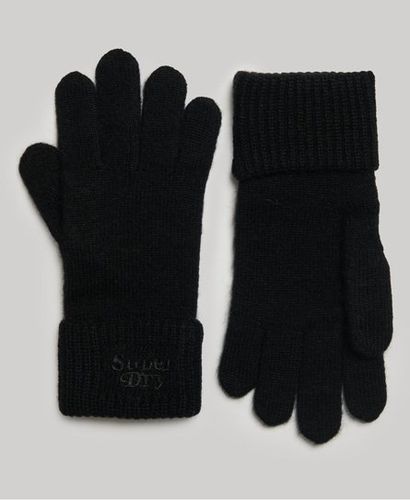 Damen Gerippte Strickhandschuhe - Größe: 1Größe - Superdry - Modalova