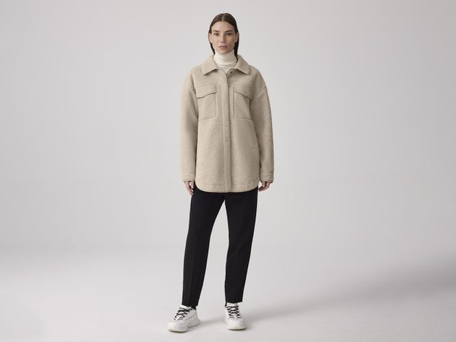 Giacca-camicia in High Pile Fleece Simcoe (Donna, , S) - Canada Goose - Modalova