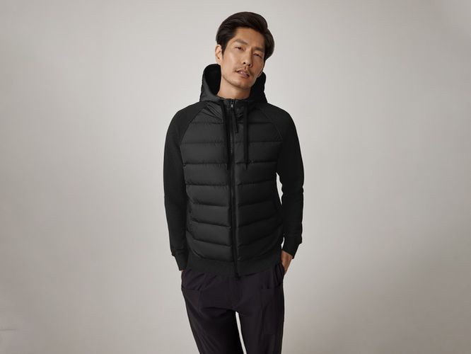 Giubbino con cappuccio con zip intera Huron HyBridge® Label (Uomo, , S) - Canada Goose - Modalova