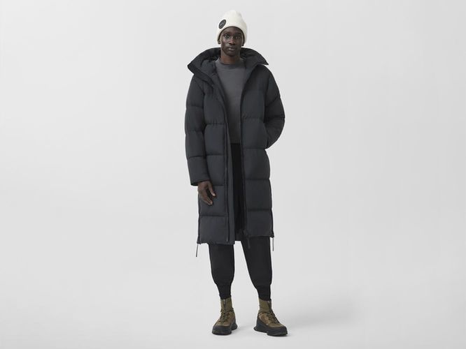 Giacca imbottita lunga Lawrence Label (Uomo, , S) - Canada Goose - Modalova